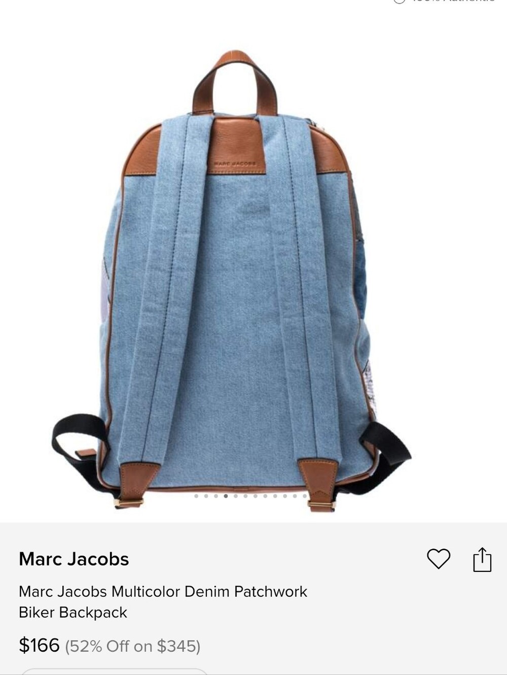 Marc Jacobs Patchwork Backpack - Picture 2 of 4